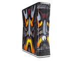 Tiki God 01 Decal Style Skin for XBOX 360 Slim Vertical