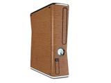 Wood Grain - Oak 02 Decal Style Skin for XBOX 360 Slim Vertical