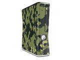 WraptorCamo Old School Camouflage Camo Army Decal Style Skin for XBOX 360 Slim Vertical