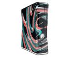 Alecias Swirl 02 Decal Style Skin for XBOX 360 Slim Vertical