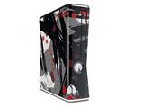 Abstract 02 Red Decal Style Skin for XBOX 360 Slim Vertical