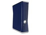 Solids Collection Navy Blue Decal Style Skin for XBOX 360 Slim Vertical