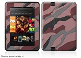 Camouflage Pink Decal Style Skin fits 2012 Amazon Kindle Fire HD 7 inch