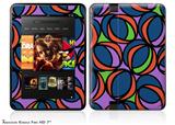 Crazy Dots 02 Decal Style Skin fits 2012 Amazon Kindle Fire HD 7 inch