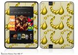 Petals Yellow Decal Style Skin fits 2012 Amazon Kindle Fire HD 7 inch