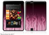 Fire Pink Decal Style Skin fits 2012 Amazon Kindle Fire HD 7 inch