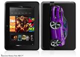 2010 Camaro RS Purple Decal Style Skin fits 2012 Amazon Kindle Fire HD 7 inch