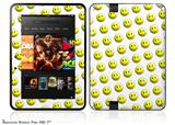 Smileys Decal Style Skin fits 2012 Amazon Kindle Fire HD 7 inch