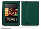 Solids Collection Hunter Green Decal Style Skin fits 2012 Amazon Kindle Fire HD 7 inch