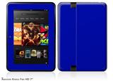Solids Collection Royal Blue Decal Style Skin fits 2012 Amazon Kindle Fire HD 7 inch