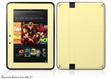 Solids Collection Yellow Sunshine Decal Style Skin fits 2012 Amazon Kindle Fire HD 7 inch