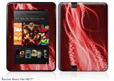 Mystic Vortex Red Decal Style Skin fits 2012 Amazon Kindle Fire HD 7 inch