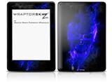 Flaming Fire Skull Blue - Decal Style Skin fits Amazon Kindle Paperwhite (Original)
