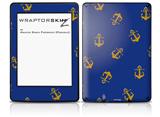 Anchors Away Blue - Decal Style Skin fits Amazon Kindle Paperwhite (Original)