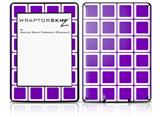 Squared Purple - Decal Style Skin fits Amazon Kindle Paperwhite (Original)