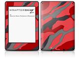 Camouflage Red - Decal Style Skin fits Amazon Kindle Paperwhite (Original)