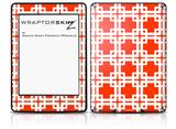 Boxed Red - Decal Style Skin fits Amazon Kindle Paperwhite (Original)