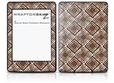 Wavey Chocolate Brown - Decal Style Skin fits Amazon Kindle Paperwhite (Original)
