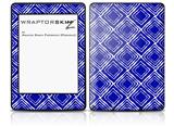 Wavey Royal Blue - Decal Style Skin fits Amazon Kindle Paperwhite (Original)