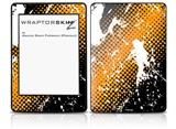 Halftone Splatter White Orange - Decal Style Skin fits Amazon Kindle Paperwhite (Original)