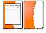 Ripped Colors Orange White - Decal Style Skin fits Amazon Kindle Paperwhite (Original)