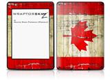 Painted Faded and Cracked Canadian Canada Flag - Decal Style Skin fits Amazon Kindle Paperwhite (Original)