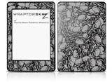 Scattered Skulls Gray - Decal Style Skin fits Amazon Kindle Paperwhite (Original)