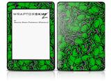 Scattered Skulls Green - Decal Style Skin fits Amazon Kindle Paperwhite (Original)
