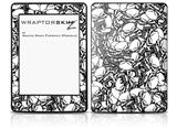 Scattered Skulls White - Decal Style Skin fits Amazon Kindle Paperwhite (Original)