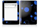 Lots of Dots Blue on Black - Decal Style Skin fits Amazon Kindle Paperwhite (Original)