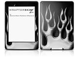 Metal Flames Chrome - Decal Style Skin fits Amazon Kindle Paperwhite (Original)