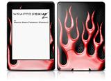 Metal Flames Red - Decal Style Skin fits Amazon Kindle Paperwhite (Original)