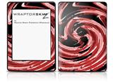 Alecias Swirl 02 Red - Decal Style Skin fits Amazon Kindle Paperwhite (Original)