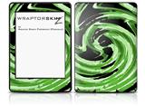 Alecias Swirl 02 Green - Decal Style Skin fits Amazon Kindle Paperwhite (Original)