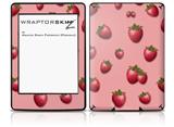 Strawberries on Pink - Decal Style Skin fits Amazon Kindle Paperwhite (Original)