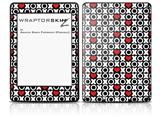 XO Hearts - Decal Style Skin fits Amazon Kindle Paperwhite (Original)