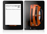 2010 Chevy Camaro Orange - White Stripes on Black - Decal Style Skin fits Amazon Kindle Paperwhite (Original)