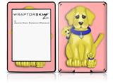 Puppy Dogs on Pink - Decal Style Skin fits Amazon Kindle Paperwhite (Original)