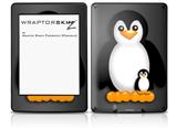 Penguins on Black - Decal Style Skin fits Amazon Kindle Paperwhite (Original)