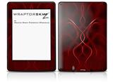 Abstract 01 Red - Decal Style Skin fits Amazon Kindle Paperwhite (Original)