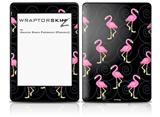 Flamingos on Black - Decal Style Skin fits Amazon Kindle Paperwhite (Original)