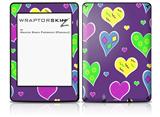 Crazy Hearts - Decal Style Skin fits Amazon Kindle Paperwhite (Original)