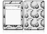 Petals Gray - Decal Style Skin fits Amazon Kindle Paperwhite (Original)