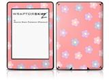 Pastel Flowers on Pink - Decal Style Skin fits Amazon Kindle Paperwhite (Original)