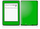 Solids Collection Green - Decal Style Skin fits Amazon Kindle Paperwhite (Original)