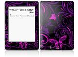 Twisted Garden Purple and Hot Pink - Decal Style Skin fits Amazon Kindle Paperwhite (Original)