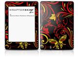 Twisted Garden Red and Yellow - Decal Style Skin fits Amazon Kindle Paperwhite (Original)