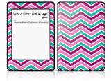 Zig Zag Teal Pink Purple - Decal Style Skin fits Amazon Kindle Paperwhite (Original)