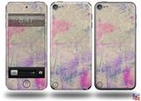Pastel Abstract Pink and Blue Decal Style Vinyl Skin - fits Apple iPod Touch 5G (IPOD NOT INCLUDED)