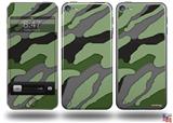Camouflage Green Decal Style Vinyl Skin - fits Apple iPod Touch 5G (IPOD NOT INCLUDED)
